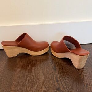 Everlane The Clog size 9 Brown Leather